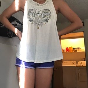 An elephant tank top